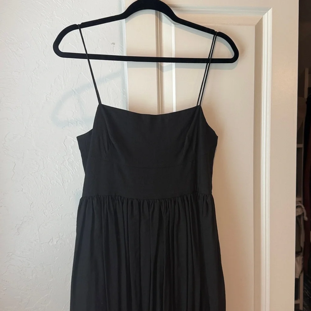 NWT| Matteau Linen Black Maxi Dress - Picture 4 of 6